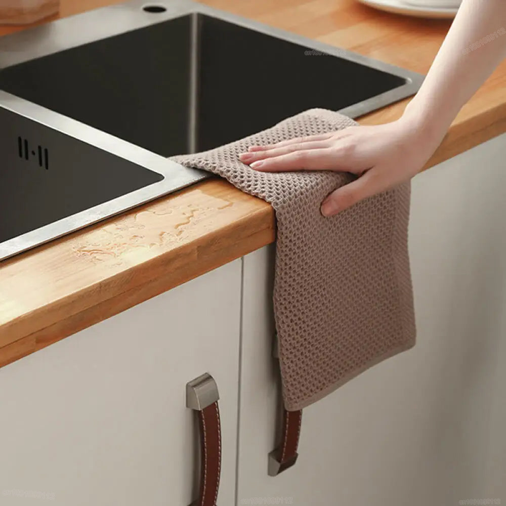 Waffle Weave Dish Cloths