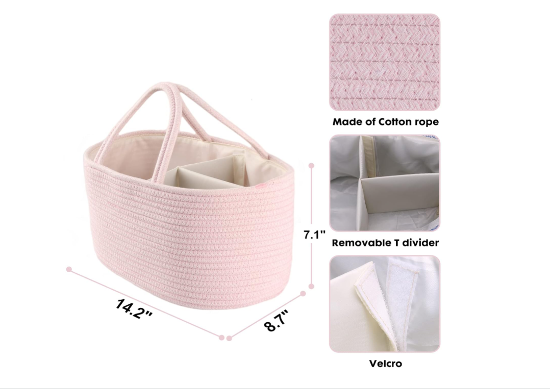 Baby Diaper Caddy Organizer