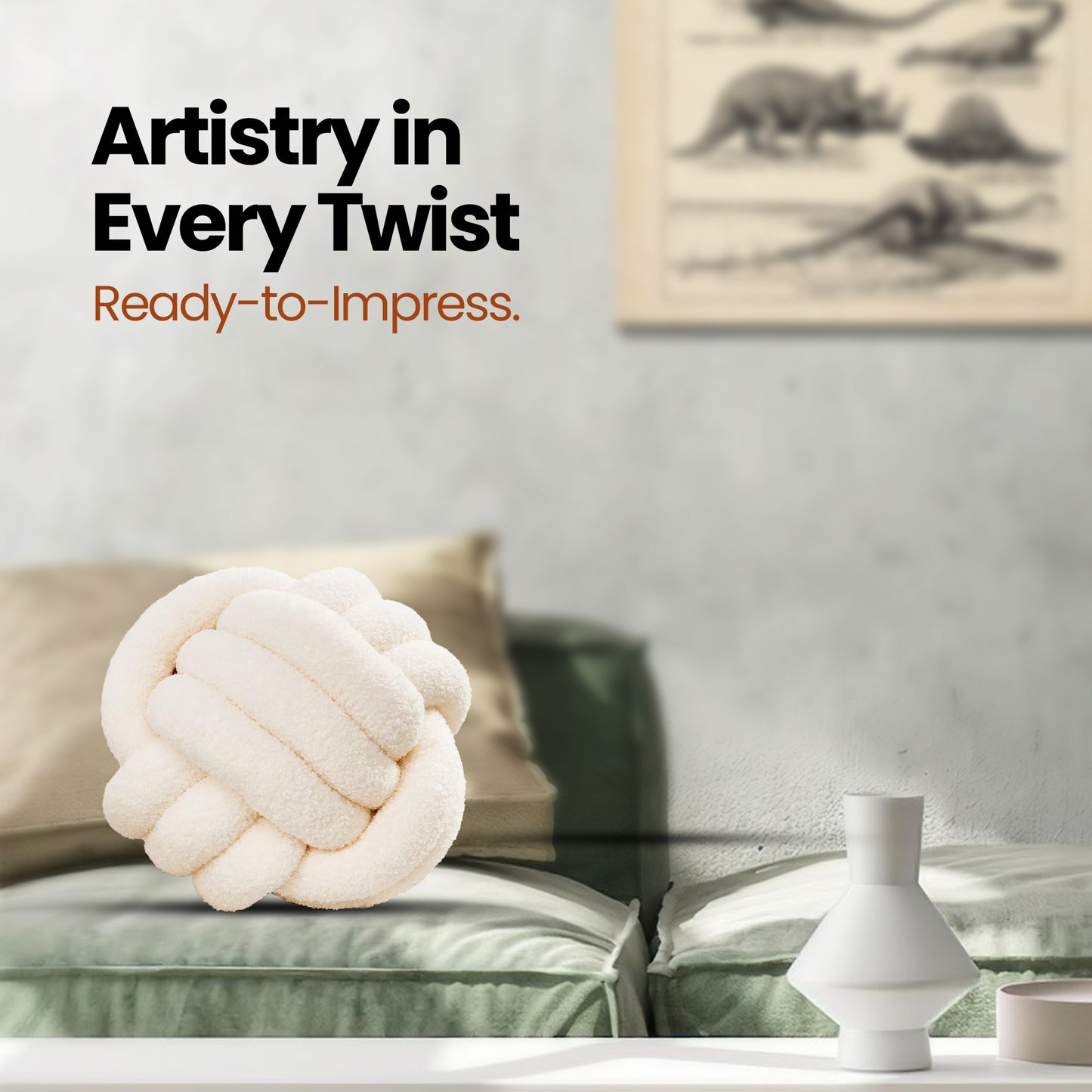 Knot Pillow Cushion