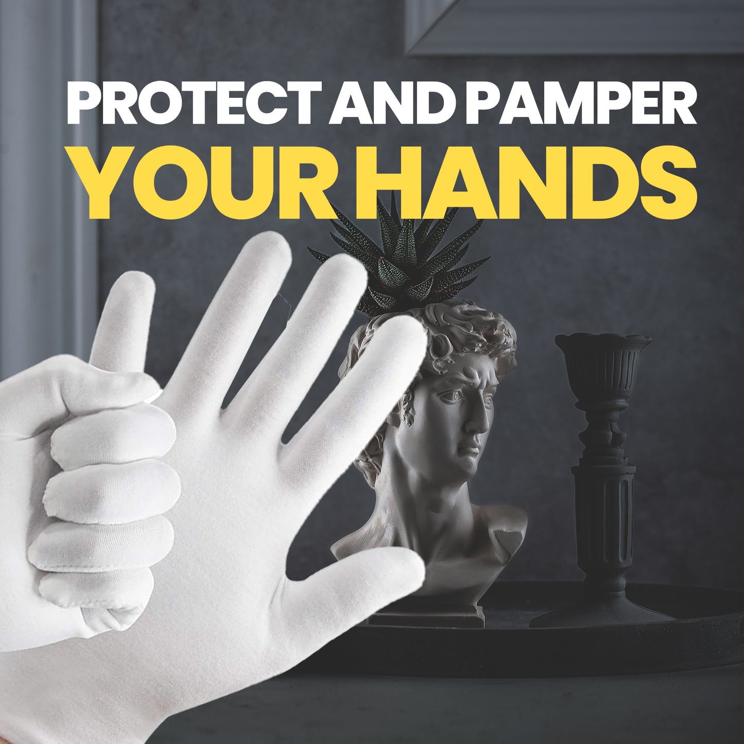 Soft Cotton Gloves