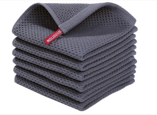 Waffle Weave Dish Cloths