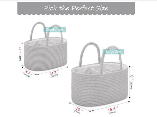 Baby Diaper Caddy Organizer
